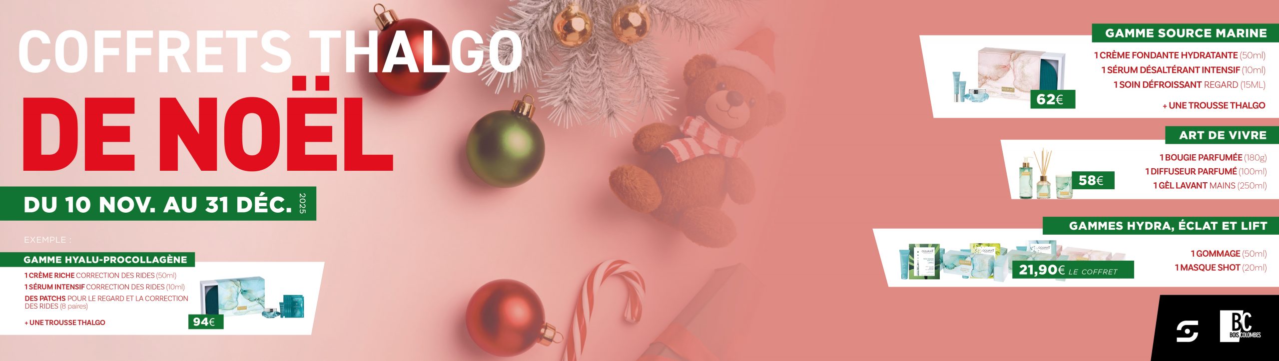 COFFRETS THALGO DE NOËL